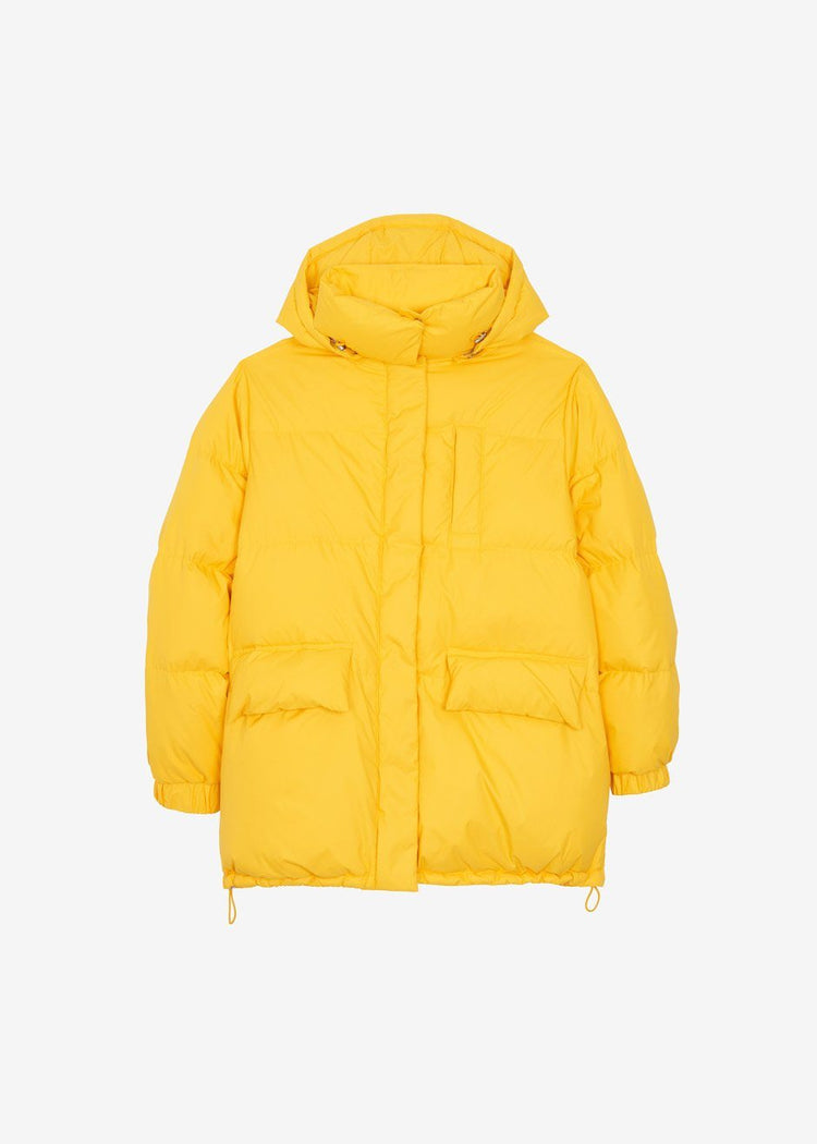 Tignes Long Puffer - Marigold Coat The Frankie Shop
