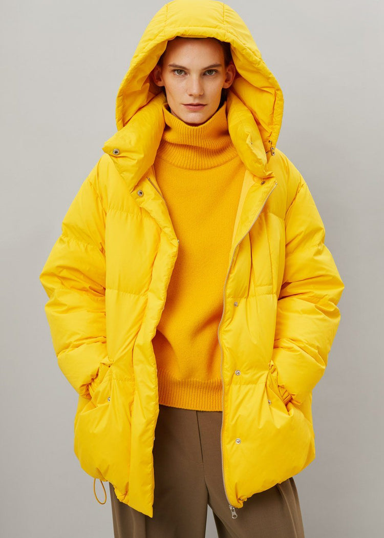 Tignes Long Puffer - Marigold Coat The Frankie Shop