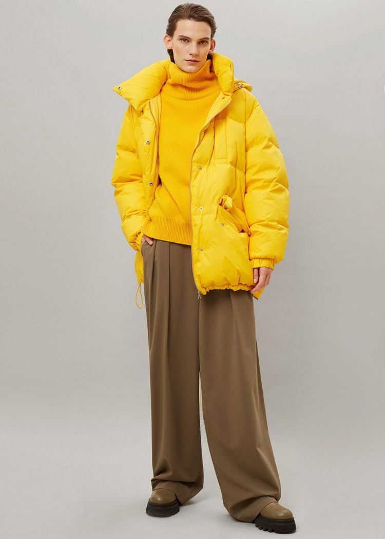 Tignes Long Puffer - Marigold Coat The Frankie Shop