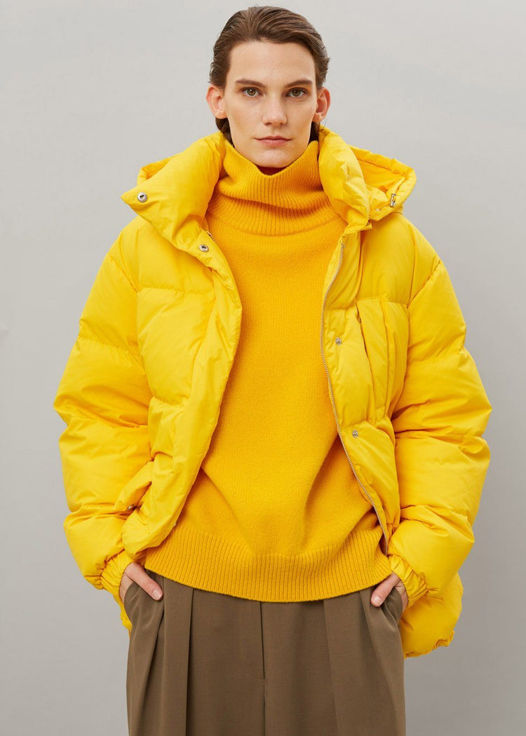 Tignes Long Puffer - Marigold Coat The Frankie Shop