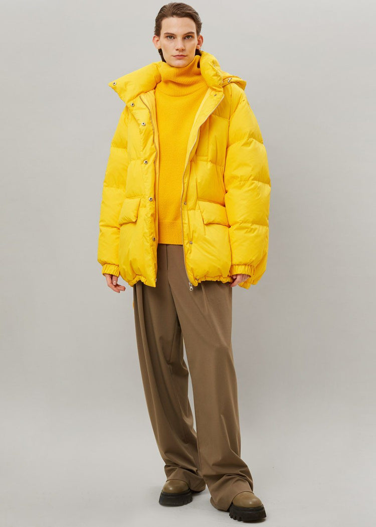 Tignes Long Puffer - Marigold Coat The Frankie Shop