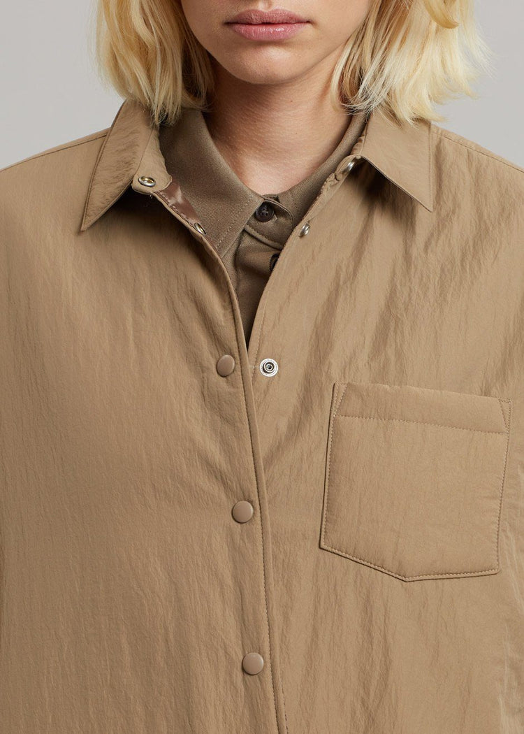Tove Shirt Jacket - Natural Jacket The Frankie Shop