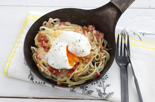 Grilled Potato Nests