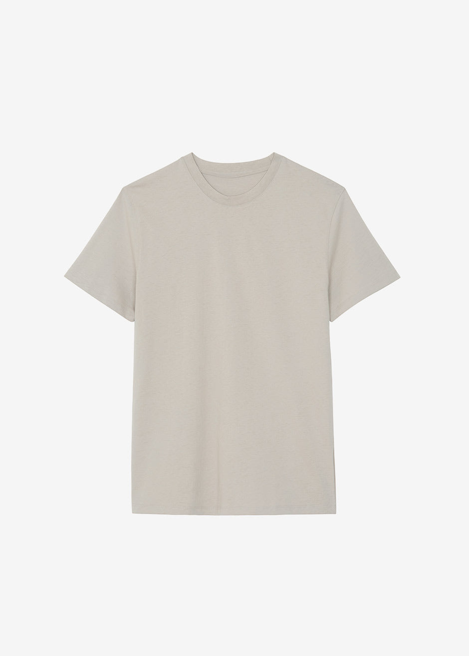 Azaro Tee - Beige top The Frankie Shop