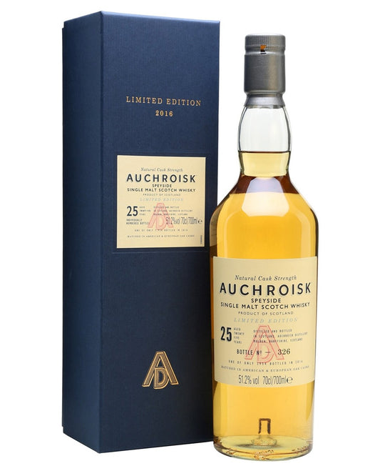 Auchroisk 1990 25 Year Old Special Releases 2016 whiskey, 70 cl