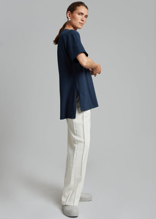 T-shirt Signe - Indigo
