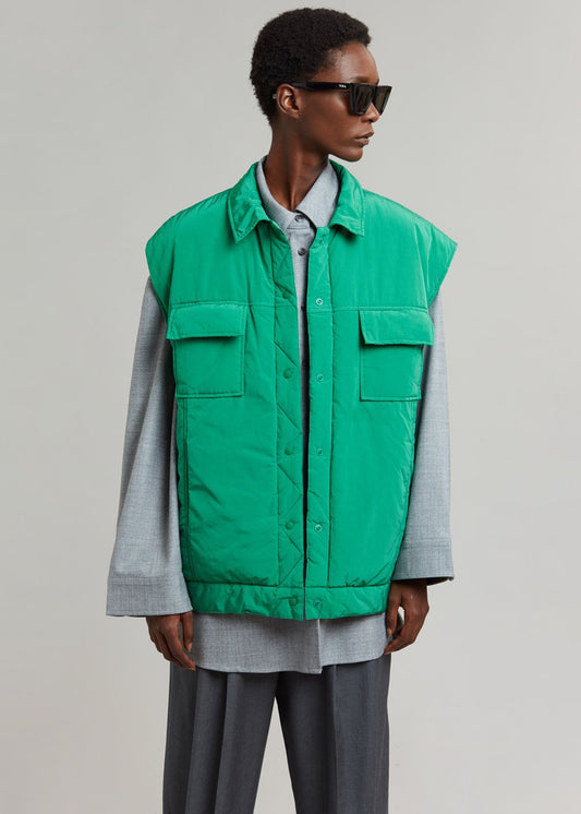 Gilet Nauja - Émeraude