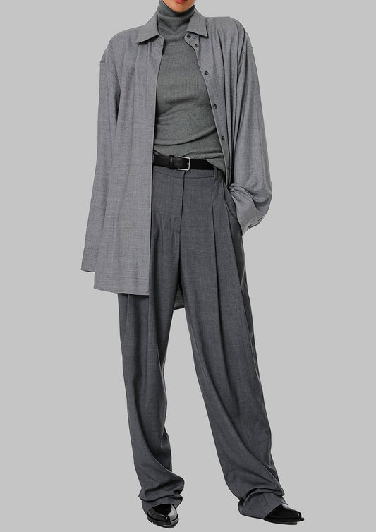 Chemise boutonnée Alanis - Gris orage