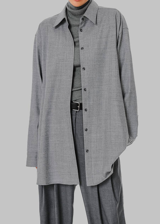 Chemise boutonnée Alanis - Gris orage