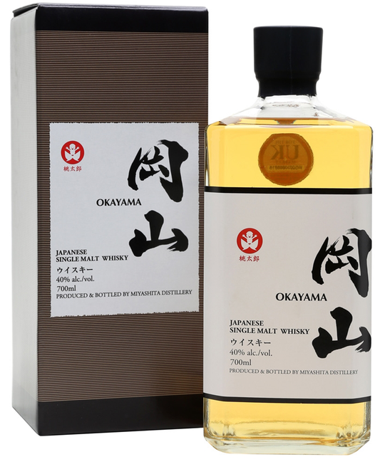 Okayama Japanese Single Malt Whisky, 70 cl