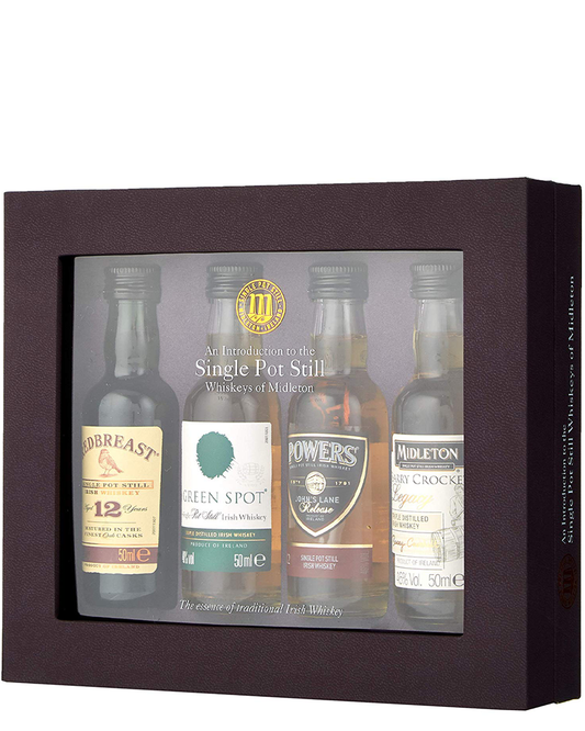 Midleton Single Irish Pot Still Whiskey Miniatures Gift Set, 4 x 5 cl
