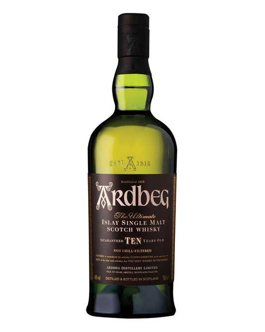 Ardbeg 10 Year Old Whisky, 70 cl