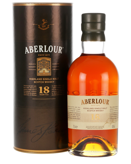 Aberlour 18 Year Old Double Cask Malt Whisky, 50cl