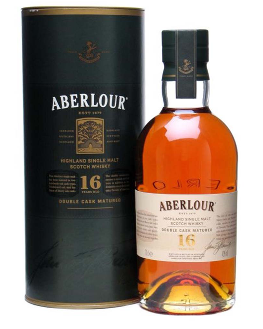 Aberlour 16 Year Old Double Cask Malt Whisky, 70cl