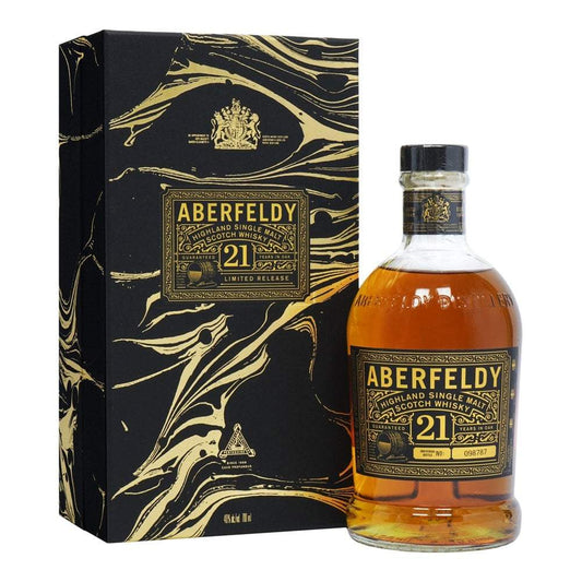 Aberfeldy 21 Year Old Whisky Gift Set, 70 cl