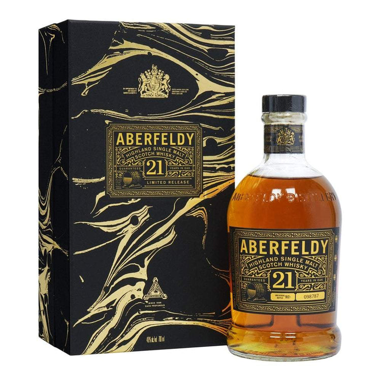 Aberfeldy 21 Year Old Whisky Gift Set, 70 cl