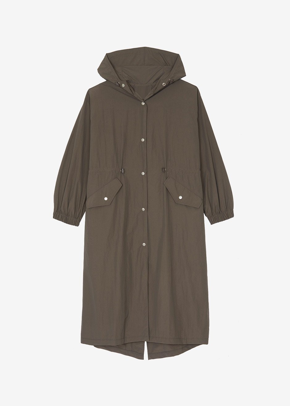 Demy Anorak Coat - Mink Jacket Cafe Noir