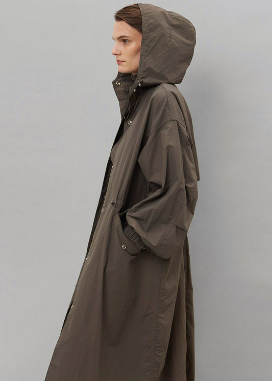 Demy Anorak Coat - Mink Jacket The Frankie Shop