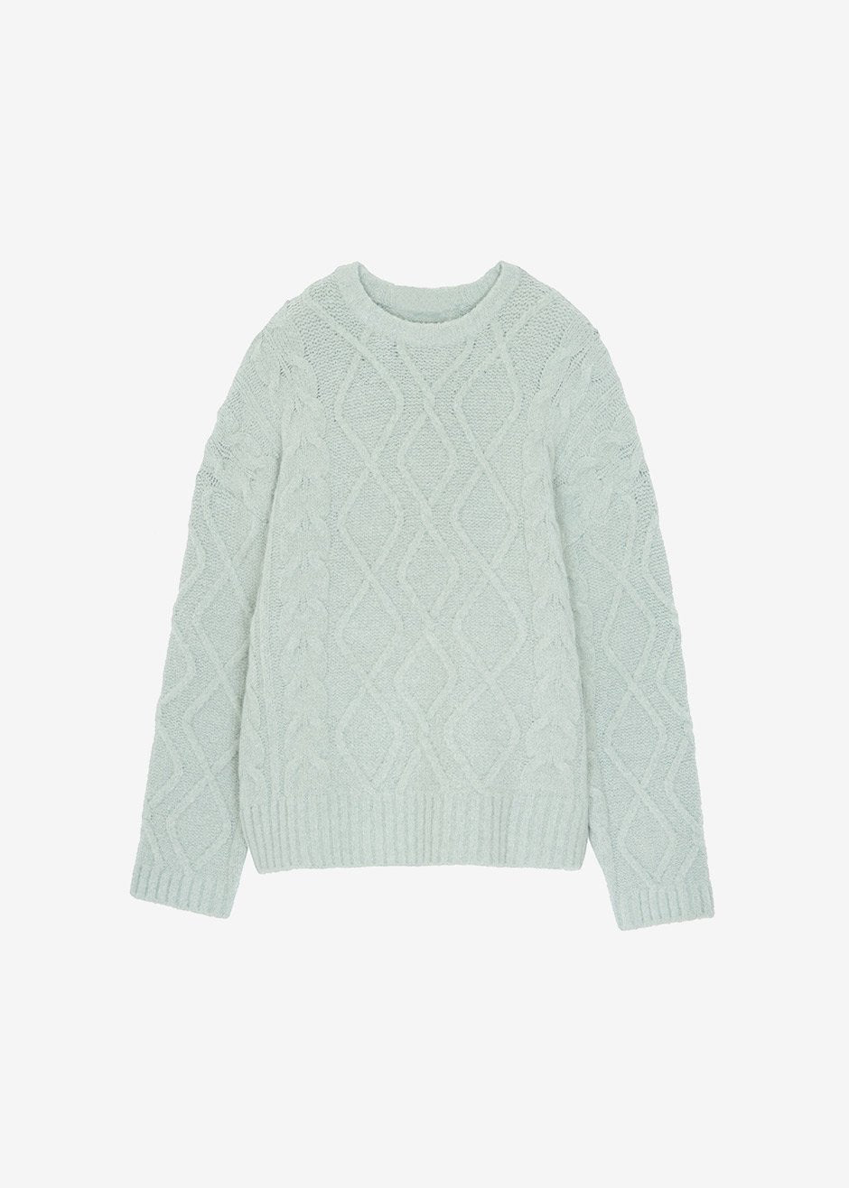 Eira Sweater - Celadon Sweater The Frankie Shop