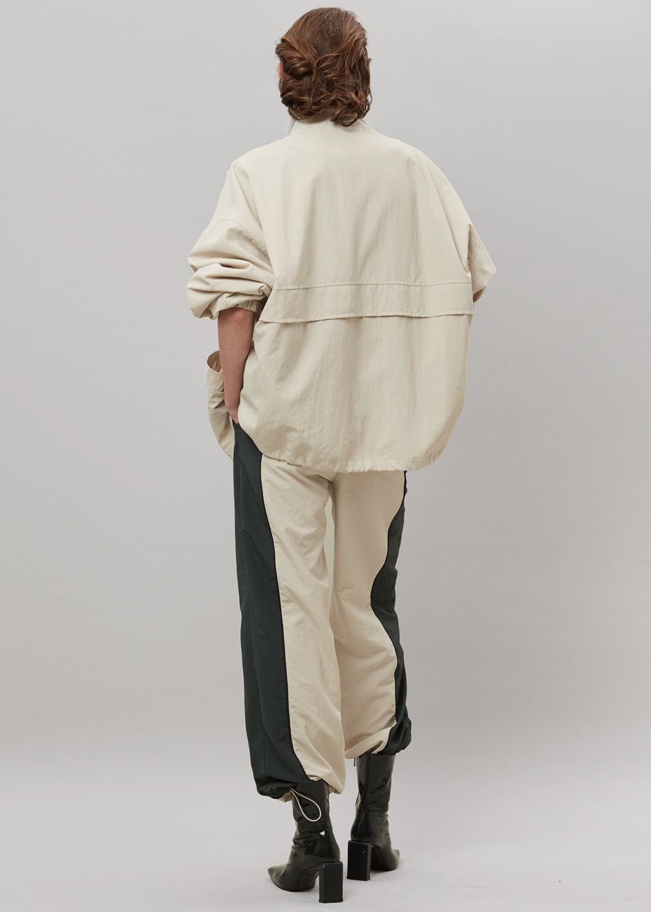 Hydra Anorak Jacket - Green Combo Jacket Cafe Noir