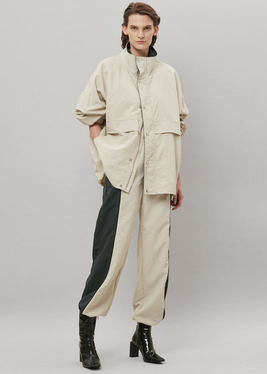 Hydra Anorak Jacket - Green Combo Jacket Cafe Noir