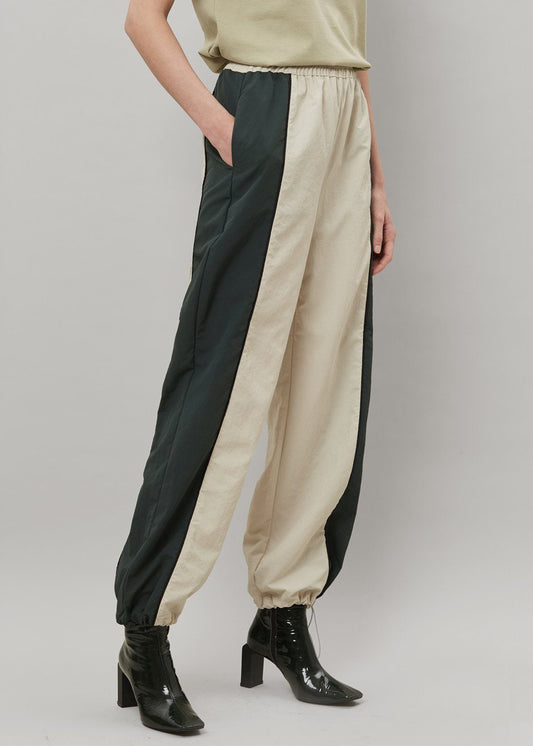 Hydra Track Pants - Green Combo Pants Cafe Noir