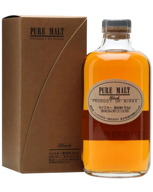 Nikka Pure Malt Black Japanese Whisky, 50 cl