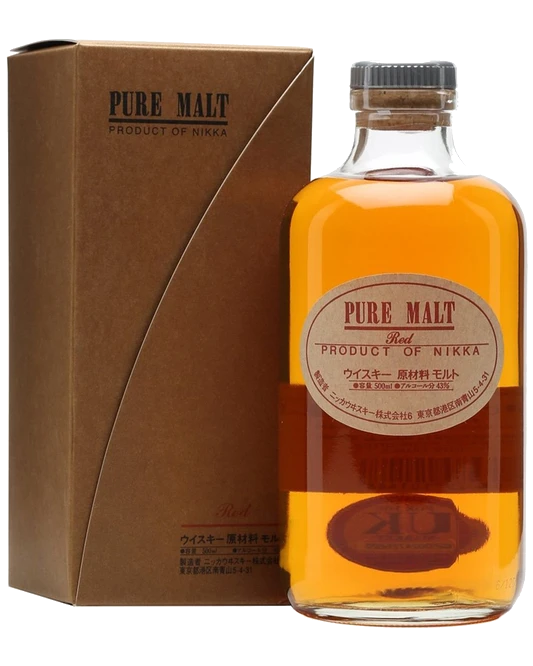 Nikka Pure Malt Red Japanese Whisky, 50 cl
