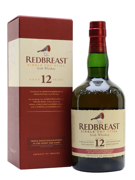 Redbreast 12 Year Old Whiskey, 70 cl