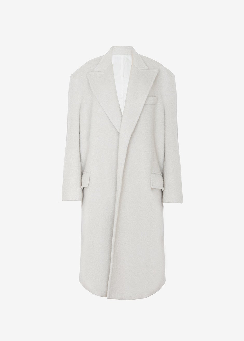 John Oversized Coat - Birch Coat The Frankie Shop