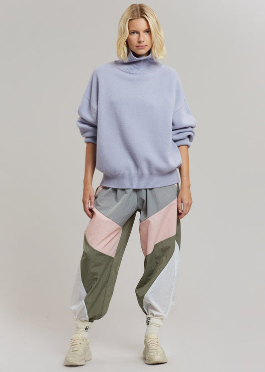 Kahlo Joggers - Pink Combo Pants Black Fuchsia