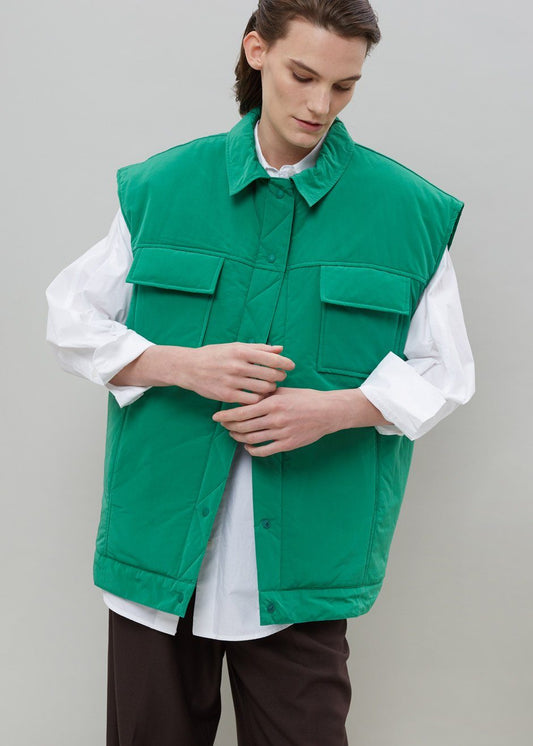 Nauja Vest - Emerald Vest The Frankie Shop