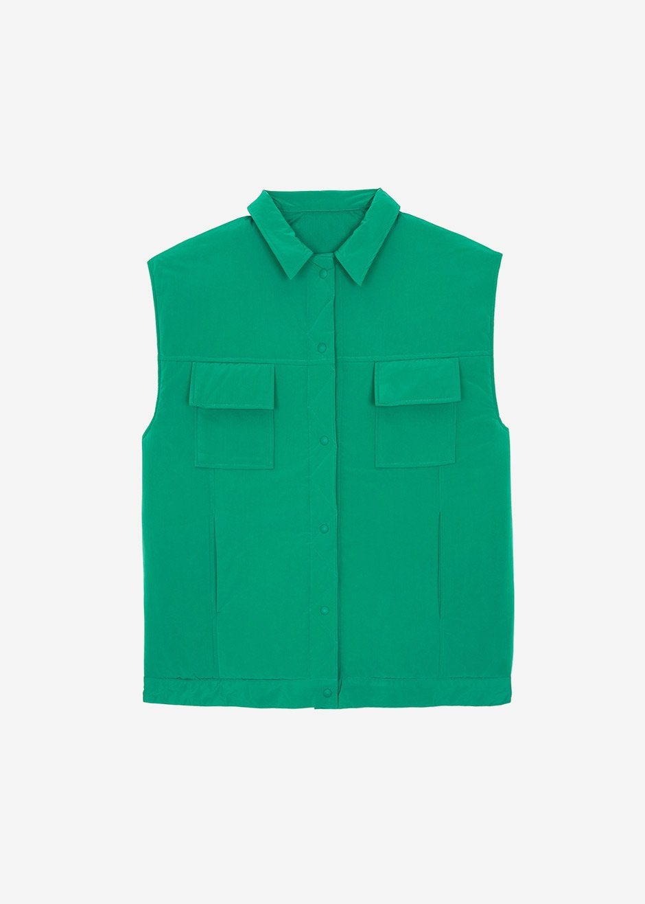 Nauja Vest - Emerald Vest The Frankie Shop