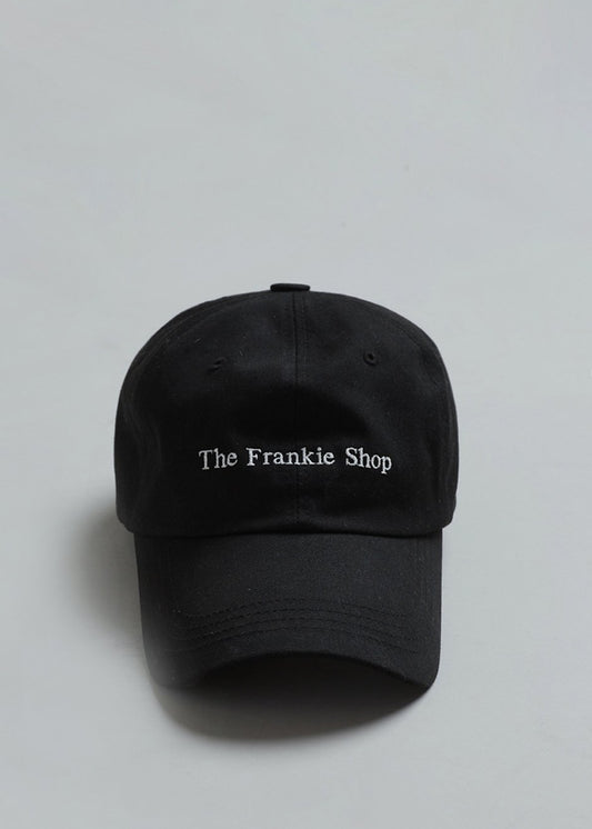 Summer Baseball Hat - Black Hat The Frankie Shop