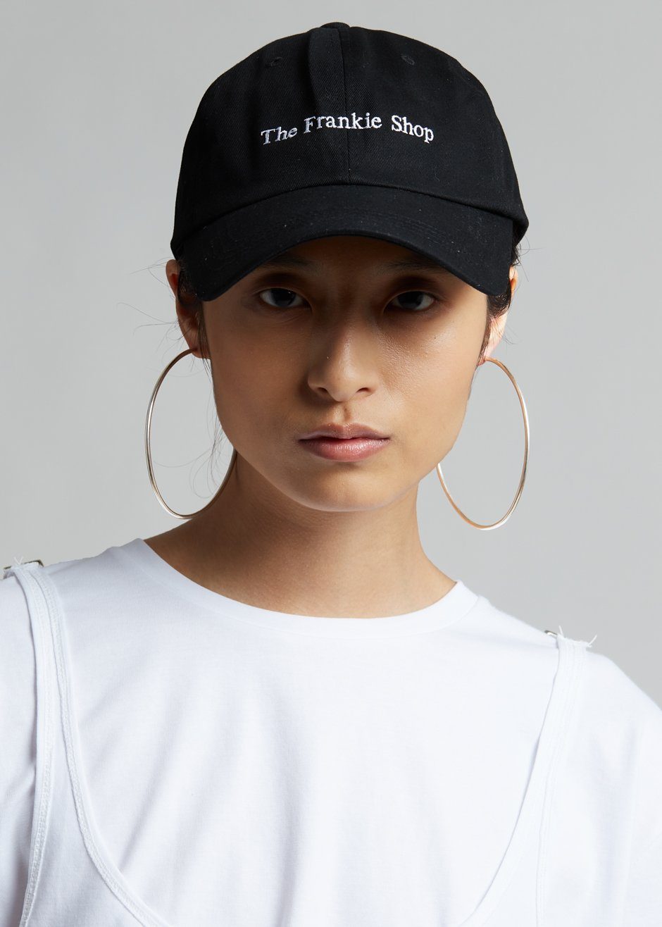 Summer Baseball Hat - Black Hat The Frankie Shop