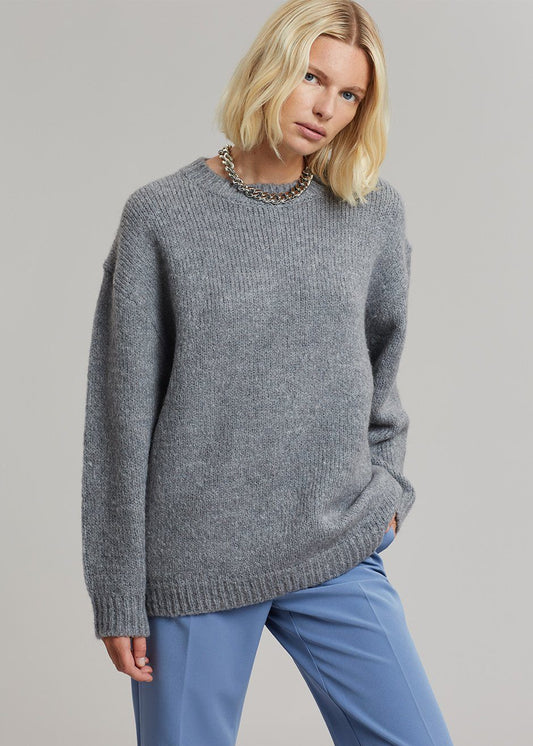 Talvi Sweater - Storm Grey Sweater Love Moment