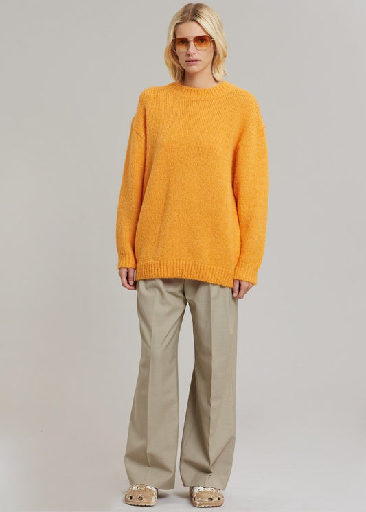 Talvi Sweater - Tangerine Sweater Love Moment