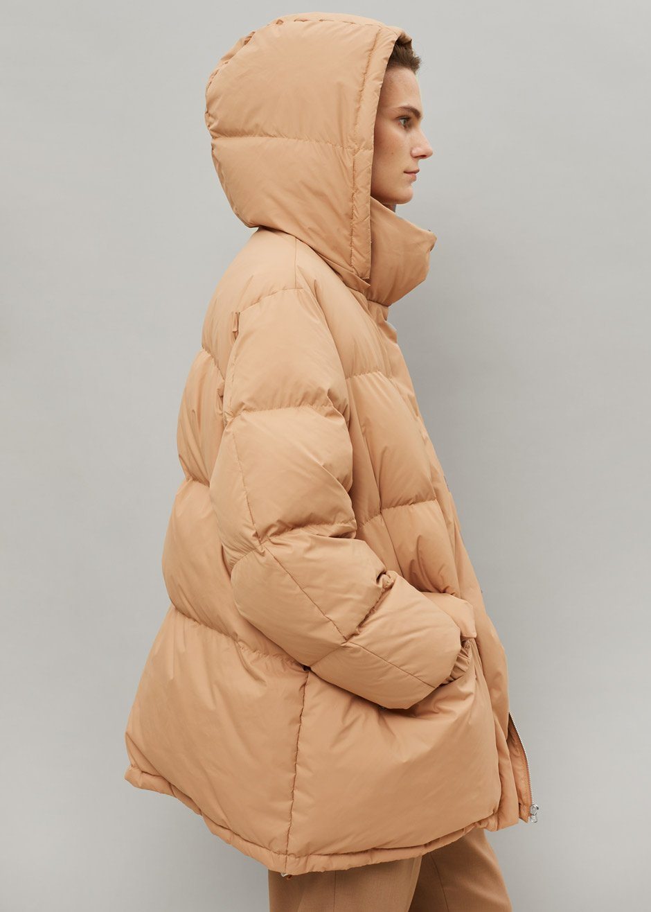 Tignes Long Puffer - Dijon Coat The Frankie Shop