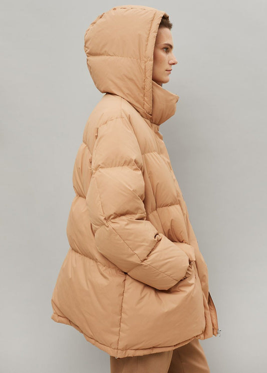 Tignes Long Puffer - Dijon Coat The Frankie Shop