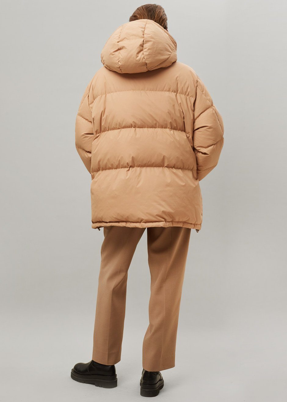 Tignes Long Puffer - Dijon Coat The Frankie Shop