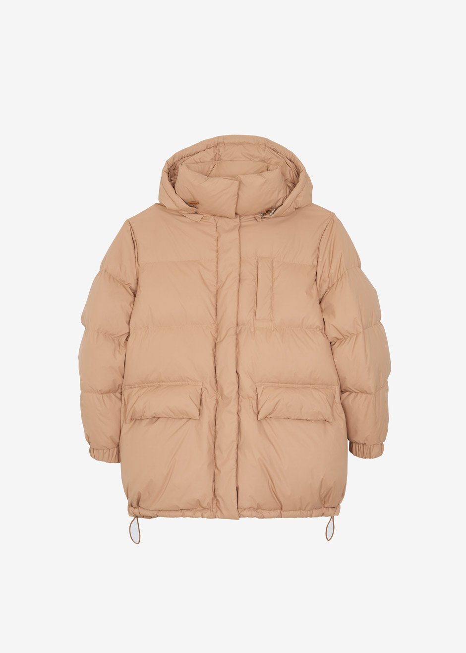 Tignes Long Puffer - Dijon Coat The Frankie Shop
